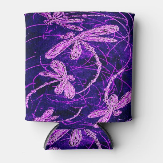 Dragonfly Disco Koelbox Blikjeskoeler (Voorkant)