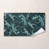 Dragonfly Disco Midnight Blue Bad Handdoek (Handdoek)