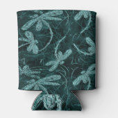 Dragonfly Disco Midnight Blue Blikjeskoeler (Achterkant)