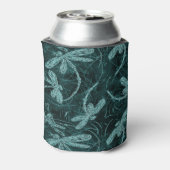 Dragonfly Disco Midnight Blue Blikjeskoeler (Blikje Achterkant)