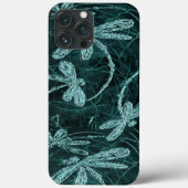 Dragonfly Disco Midnight Blue Case-Mate iPhone Case (Achterkant)