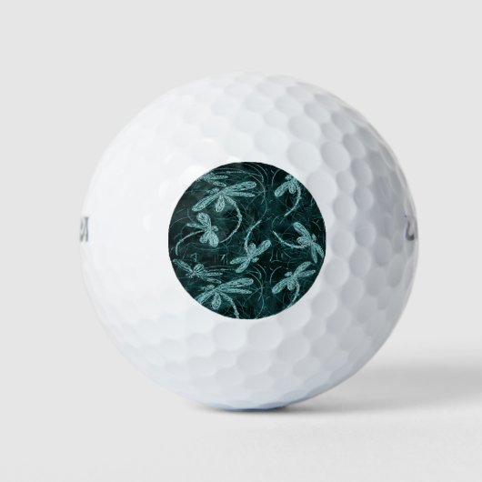 Dragonfly Disco Midnight Blue Golfballen (Voorkant)