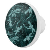 Dragonfly Disco Midnight Blue Keramische Knop (Rechts)