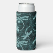 Dragonfly Disco Midnight Blue Seltzer Blikjeskoeler (Seltzer Achterkant)