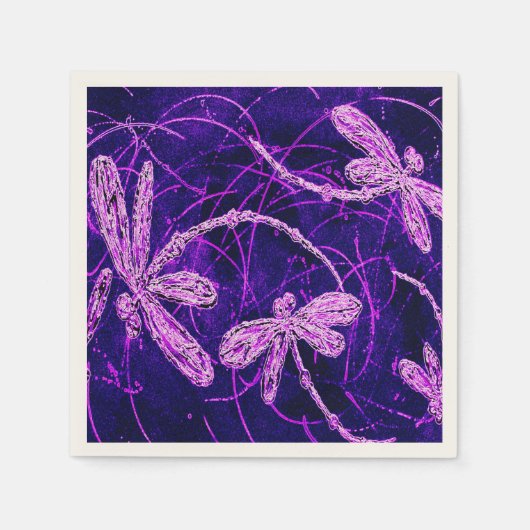 Dragonfly Disco Servet (Voorkant)