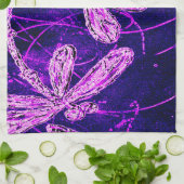 Dragonfly Disco Theedoek (Gevouwen)