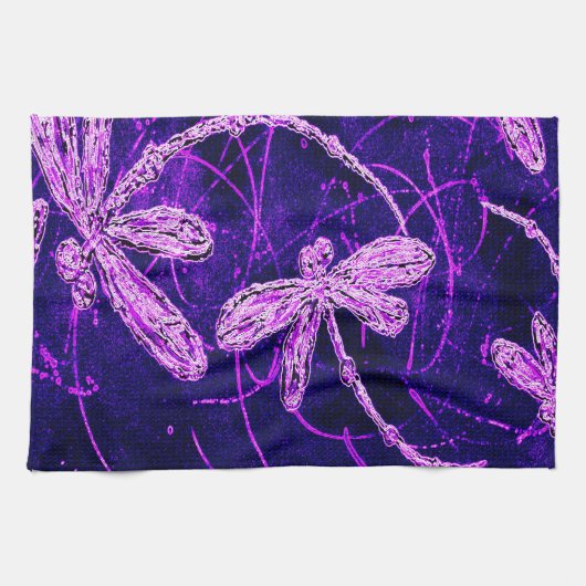 Dragonfly Disco Theedoek (Horizontaal)