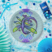 Dragonfly Dragon Papieren Bordje (Feest)