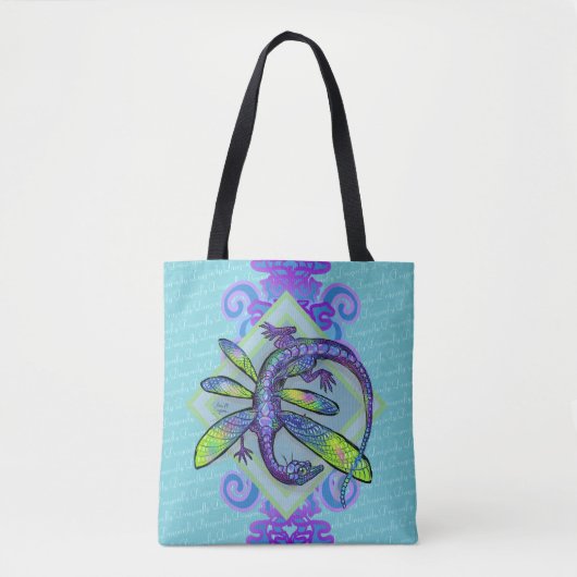 Dragonfly Dragon Tote Bag (Voorkant)