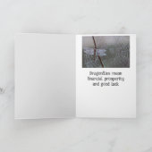 Dragonfly Dragonflies Betekenis Kaart (Binnen)