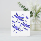 Dragonfly Dragonflies Briefkaart (Staand voorkant)