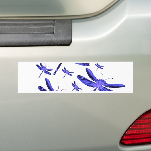 Dragonfly Dragonflies Bumpersticker (Op auto)