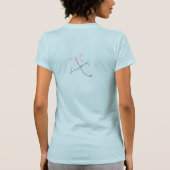 Dragonfly Dream Abstracte oorbare kunst T-shirt (Achterkant)