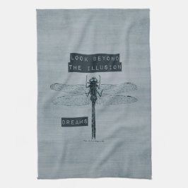 Dragonfly Dream Illusion Theedoek