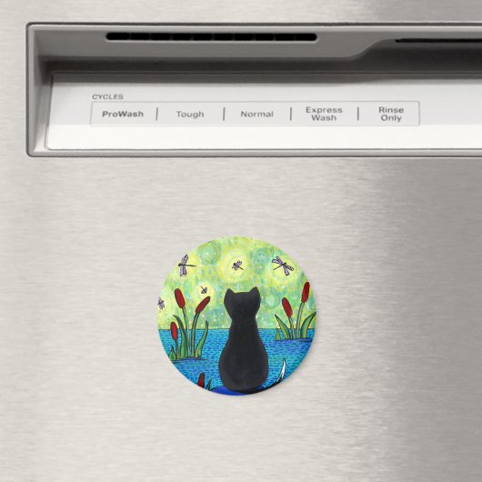 Dragonfly Dreamer Magnet (Insitu (Vaatwasser))