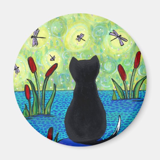 Dragonfly Dreamer Magnet (Voorkant)