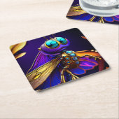 Dragonfly Dreaming Ember Kartonnen Onderzetters (Schuin)
