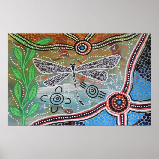 Dragonfly Dreaming Poster (Voorkant)