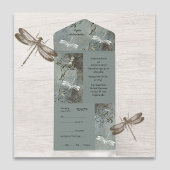 Dragonfly Dreams Alles in een bruiloft uitnodiging