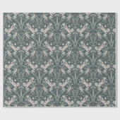 Dragonfly Dreams en Cornflower  Cadeaupapier (Vlak)