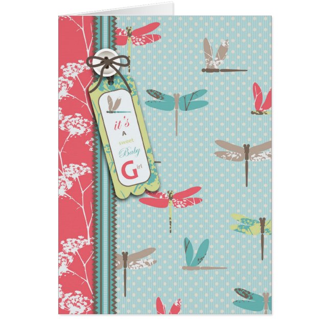 Dragonfly Dreams Girl Card (Voorkant)