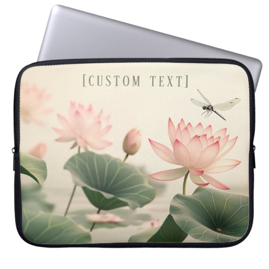 Dragonfly Dreams - Laptophoes Laptop Sleeve (Voorkant)