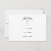 Dragonfly Dreams RSVP-kaart RSVP Kaartje (Achterkant)