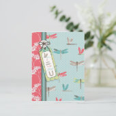 Dragonfly Dreams TY Briefkaart B (Staand voorkant)