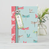 Dragonfly Dreams TY Card 2 Bedankkaart (Staand voorkant)