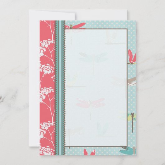 Dragonfly Dreams TY Card 2 Bedankkaart (Achterkant)