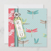 Dragonfly Dreams TY Square Bedankkaart (Voorkant)