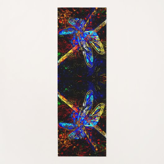 Dragonfly Dreams Yogamat (Voorkant)