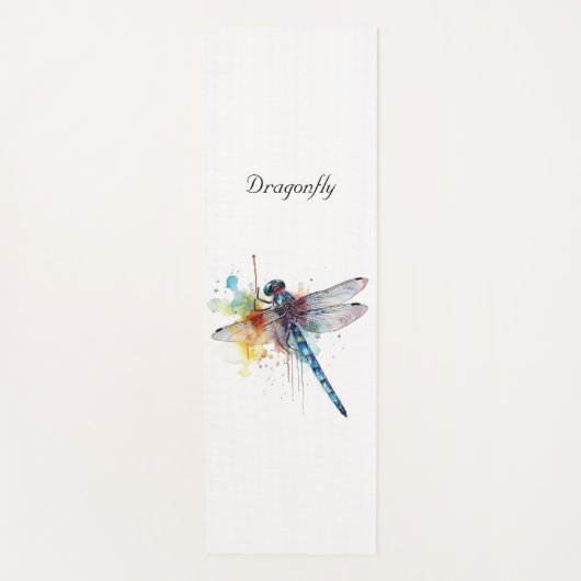 Dragonfly Dreamscape, aangepast Yogamat (Voorkant)
