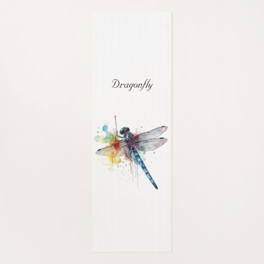 Dragonfly Dreamscape, aangepast Yogamat (Achterkant)