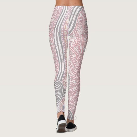 Dragonfly dromen Leggings (Achterkant)