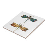 Dragonfly Duo-keramiek Tegeltje (Zijkant)