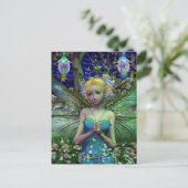 Dragonfly Dusting Briefkaart (Staand voorkant)