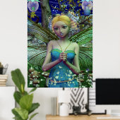Dragonfly Dusting Poster (Thuiskantoor)