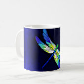 Dragonfly Electric Blue - Personaliseren met een n Koffiemok (Voorkant links)
