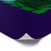 Dragonfly Elegant Jeweled Folk Art Poster (Hoek)