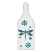 Dragonfly Elegant Jeweled Folk Art Snijplank (Voorkant)