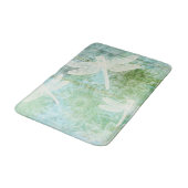 Dragonfly en bloem badmat (Gekanteld)