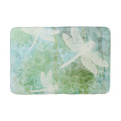 Dragonfly en bloem badmat (Voorkant)