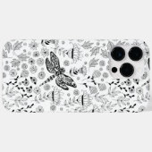 Dragonfly en bloemen Case-Mate iPhone case (Achterkant (horizontaal))
