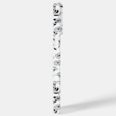 Dragonfly en bloemen Case-Mate iPhone case (Achterkant / Rechts)