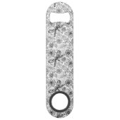 Dragonfly en bloemen speed flessenopener (Voorkant)