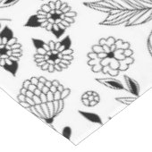 Dragonfly en bloemen tafelkleed (Gekanteld)