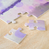 Dragonfly en Dandelions - Waterverf schilderen Legpuzzel (Zijkant)