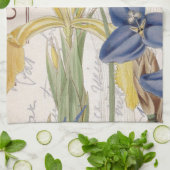 Dragonfly en Irises Theedoek (Gevouwen)