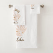  dragonfly en Leaves Feminine Bad Handdoek (Insitu)